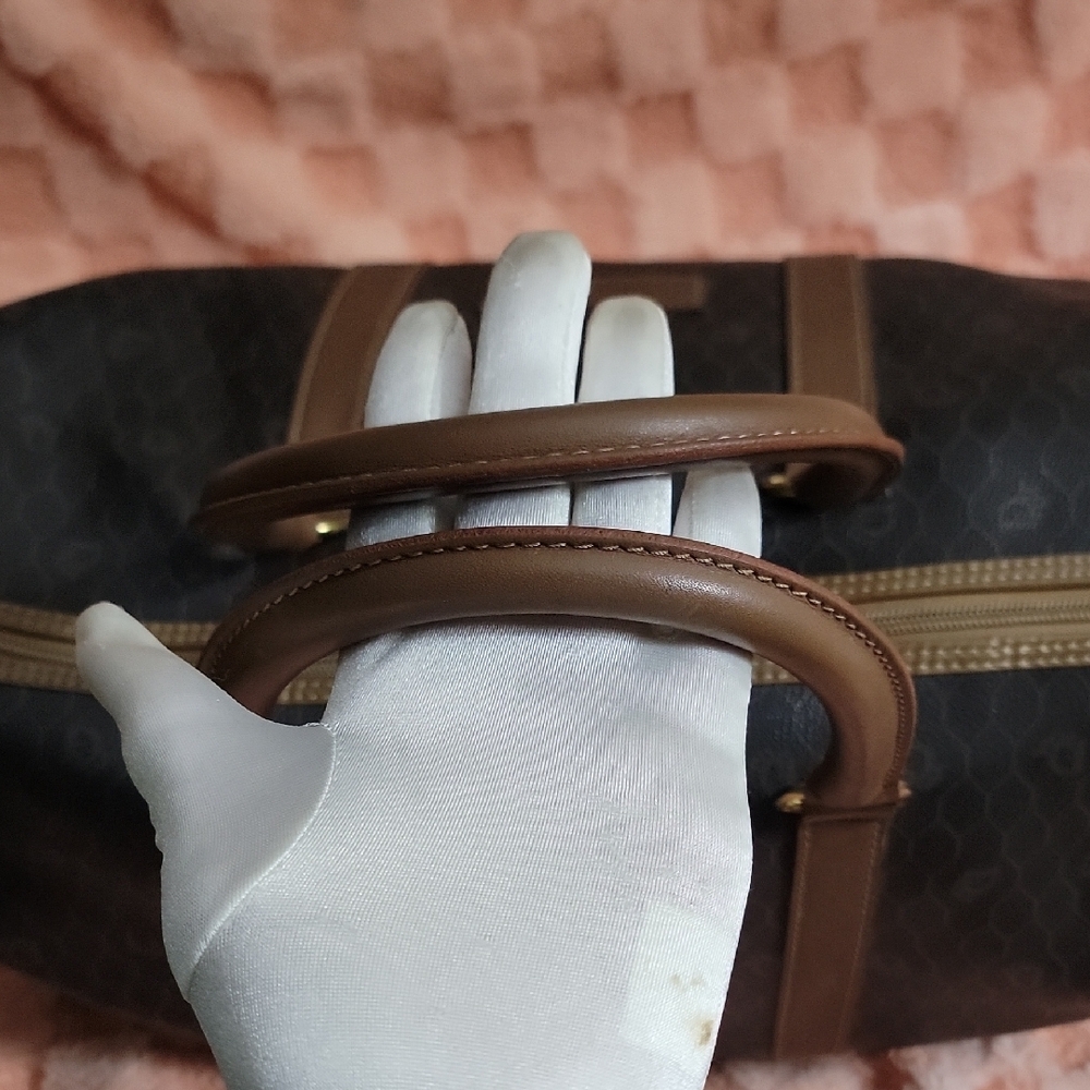Dior Elegant Black‎ and Brown Duffel Bag - Picture 2 of 9